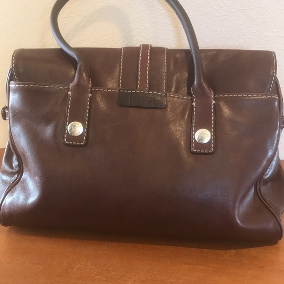 Michael Kors Vintage Shoulder Bag Brown Silver. - Picture 2 of 8